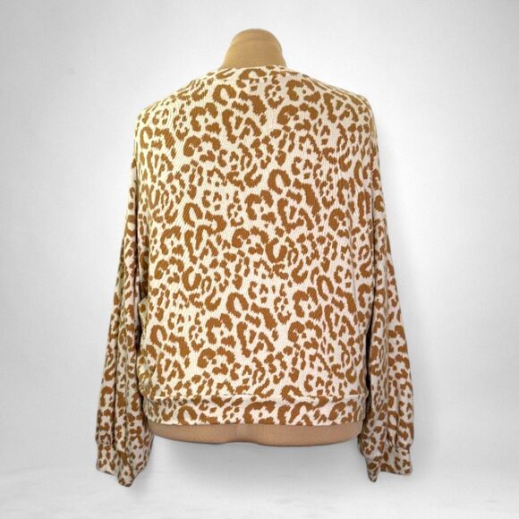 A.N.A. A New Approach Brown-Beige Drop Shoulder Cardigan Sweater, NWT! Size XXL - Picture 2 of 8